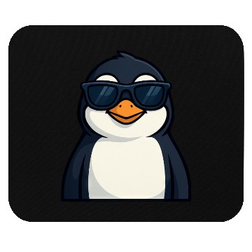 Discover Cool penguin with sunglasses summer funny Mouse Pads