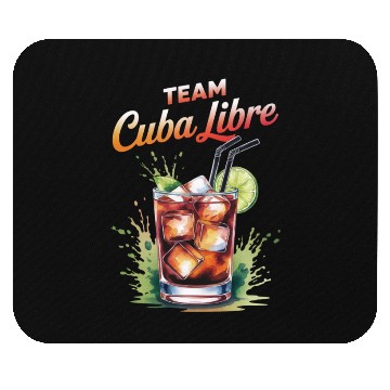 Discover Cocktail Bartender Team Cuba Libre Mouse Pads