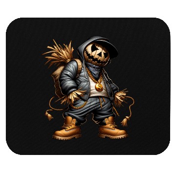 Discover Scare Swag – Hooded Harvest Hustler Mouse Pads