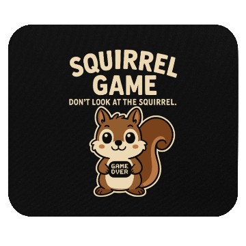 Discover Funny Squirrel Game Meme Mouse Pads