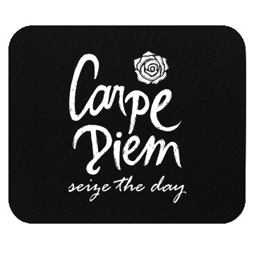 Discover Carpe Diem Seize the Day Oversized Mouse Pads