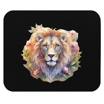 Discover Asher the Floral Monarch Mouse Pads