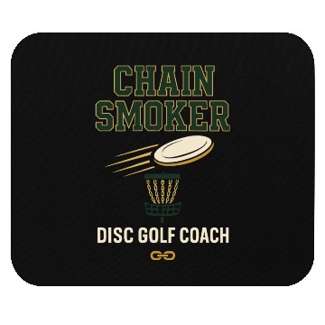 Discover Disc Golf Coach Mouse Pads Disc Golf Instructor Frisbee