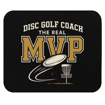 Discover Disc Golf Coach Mouse Pads Disc Golf Instructor Frisbee