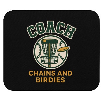 Discover Disc Golf Coach Mouse Pads Disc Golf Instructor Frisbee