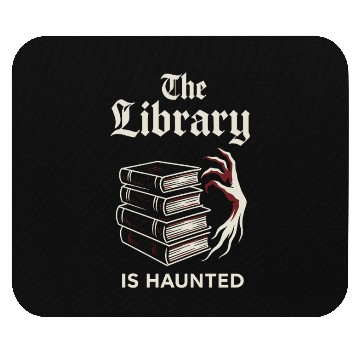 Discover Haunted Library Gothic Books Ghostly Archives Mouse Pads