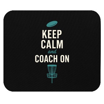 Discover Disc Golf Coach Mouse Pads Disc Golf Instructor Frisbee
