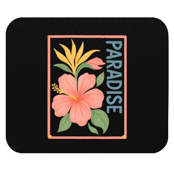 Discover Pink Flower Paradise – Nature Aesthetic Mouse Pads