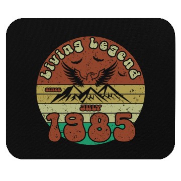 Discover 40th birthday Living Legend since VIN 07/1985 Mouse Pads