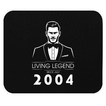 Discover 21st birthday Living Legend (GENT) since 07/2004 Mouse Pads