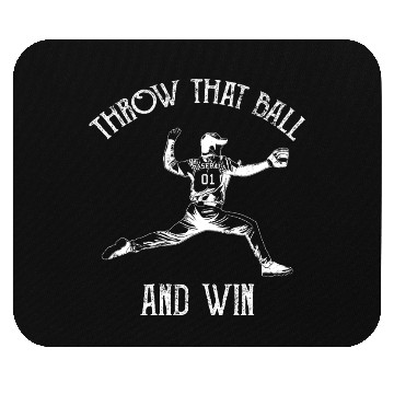 Discover Baseball Pitcher Mouse Pads