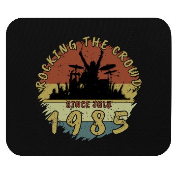 Discover 40th Birthday Rocking the crowd DRM 07/1985 Mouse Pads