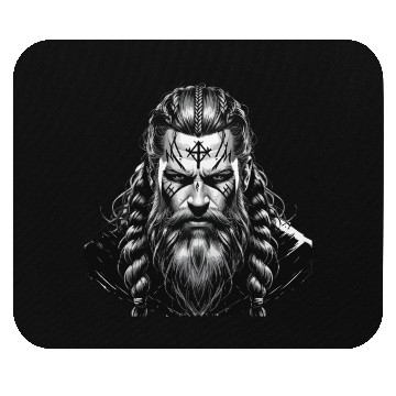 Discover Viking Warrior Man Odin Thor Norman Walhalla Mouse Pads