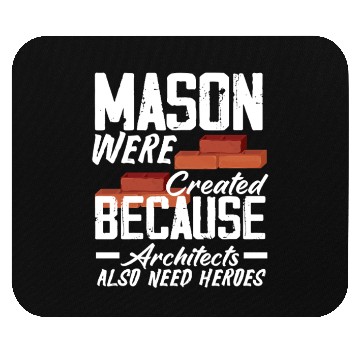 Discover Bricklayer Mason Were Created Architects Heroes Mouse Pads