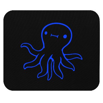 Discover Octopus squid tentacle cephalopod cute sweet comic Mouse Pads