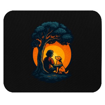 Discover Peaceful Paws Retreat Mouse Pads