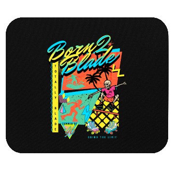 Discover Born 2 Blade 90s Nostalgia Design Mouse Pads