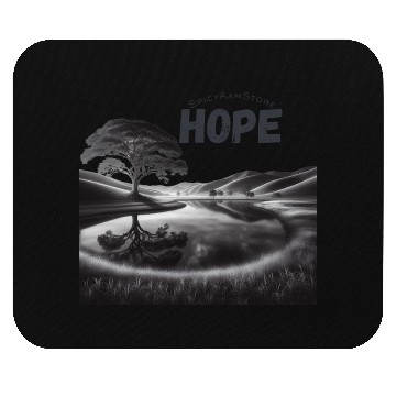 Discover Tranquil Flow Nature’s Serenity hope Mouse Pads