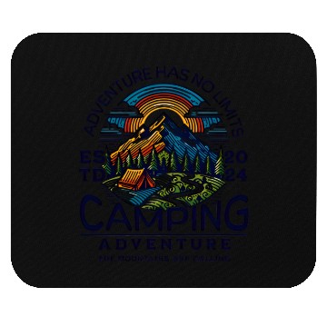 Discover Adventure has no limits Mouse Pads