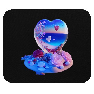 Discover Love's Deepest Reflection Mouse Pads