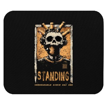 Discover Corksy Standing The Rebel – QR Edition Mouse Pads
