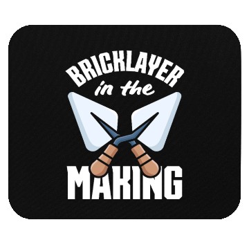 Discover Bricklayer In The Making Trowel Enthusiast Mouse Pads