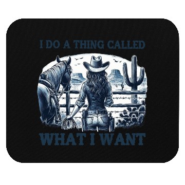Discover Western Cowgirl – Bold Country Mouse Pads