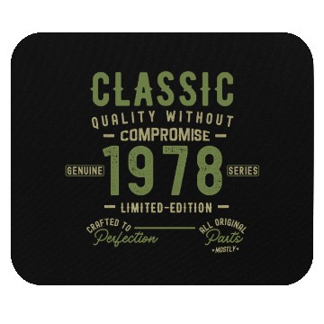 Discover Vintage 1978 – Retro Original Legend Mouse Pads