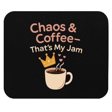 Discover Single Mom Life Chaos Coordinator Wine Coffee Mouse Pads