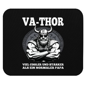 Discover Viking Warrior Man Odin Thor Norman Walhalla Mouse Pads
