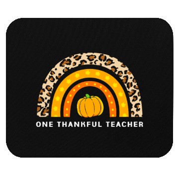 Discover Thanksgiving Teacher One Thankful Mouse Pads