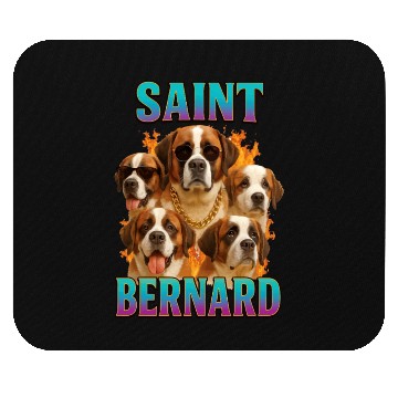 Discover Saint Bernard Mouse Pads