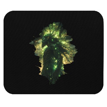 Discover Forest Spirit with Green Energy and Nature Bond Mouse Pads