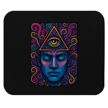 Discover Third Eye Activation Mouse Pads – Psychedelic