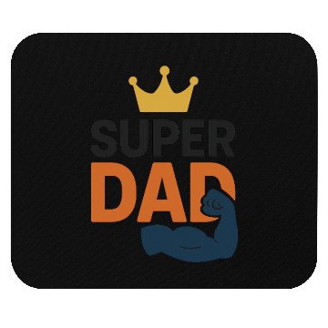 Discover Father's Day gift (super dad) Mouse Pads