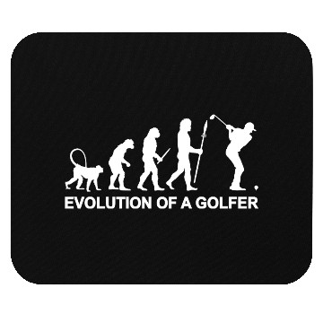 Discover Evolution of a Golfer Mouse Pads