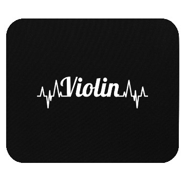 Discover Violin Heartbeat Mouse Pads