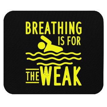 Discover Swim Team's Breathless Pride Mouse Pads