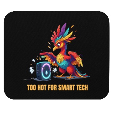 Discover Burnt Out Commands Mouse Pads