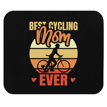 Discover Best Cycling Mom Ever Mouse Pads