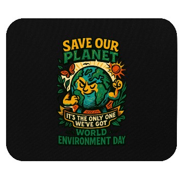 Discover Earth Celebrates World Environment Day Mouse Pads