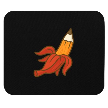 Discover Banana pencil Mouse Pads