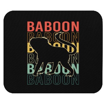 Discover Baboon Monkey Ape Mouse Pads