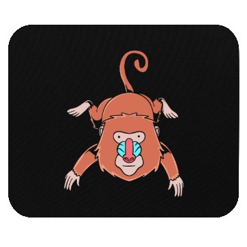 Discover Baboon Animal Monkey Mouse Pads