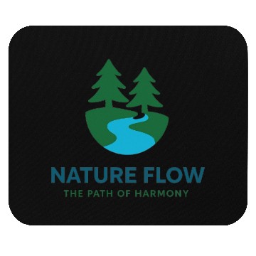 Discover Nature Flow – The Path of Harmony Mouse Pads