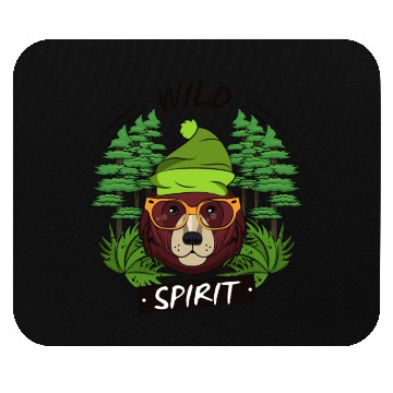 Discover Cool Wild Animal Print Mouse Pads