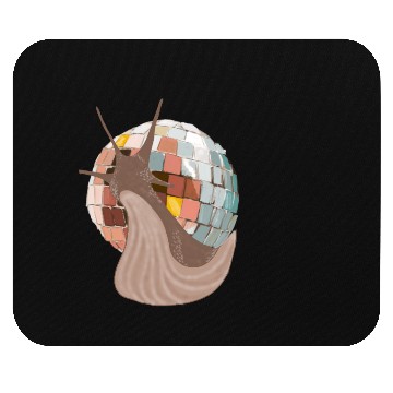 Discover Disco snail No.4 Mouse Pads