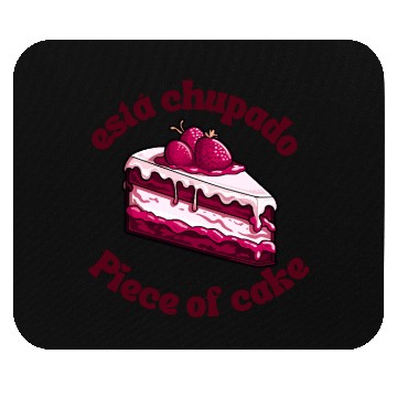 Discover Berry Cheesecake Love Illustration Mouse Pads