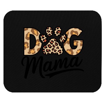Discover Dog Lover Leopard Print Paw Mouse Pads