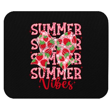 Discover Strawberry Summer Vibes Mouse Pads